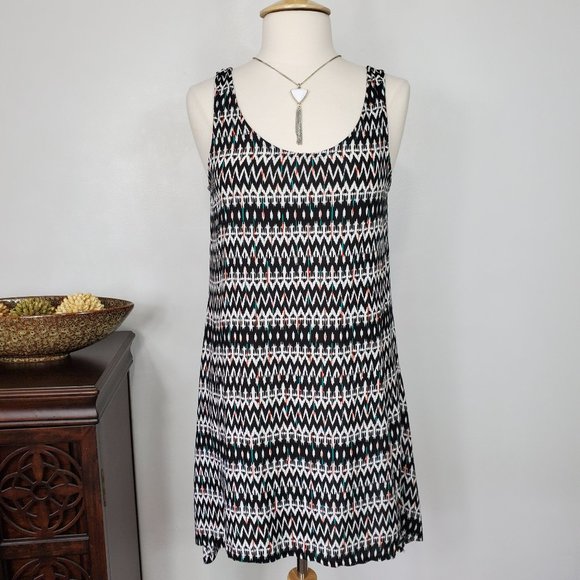 Sister Tops - Sister Tunic Top / Dress Coverup Deep V Back, Size XL